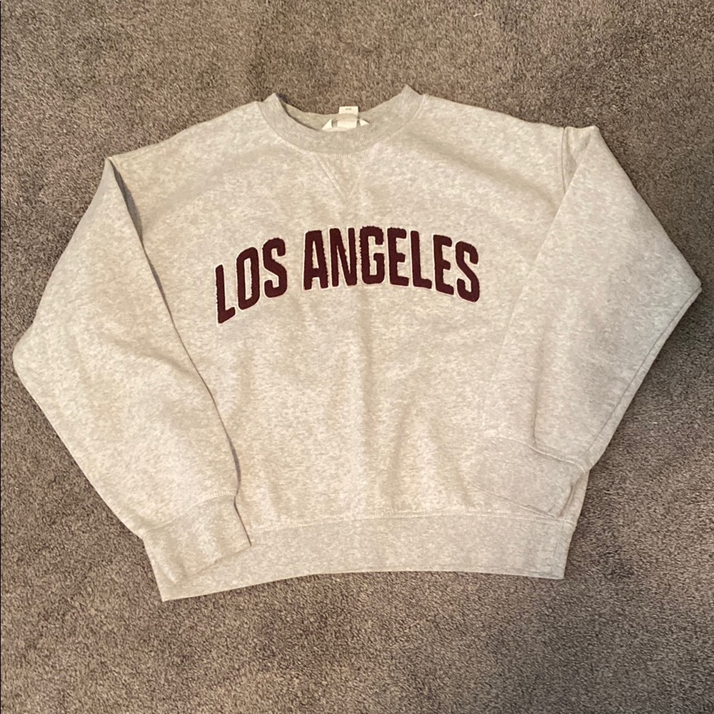 Gray Los Angeles Crewneck